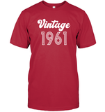 1961 Retro Vintage Birth Year Blast Unisex Short Sleeve Classic Tee