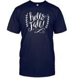Hello Fall Shirt – Welcome the Coziest Season Unisex Short Sleeve Classic Tee