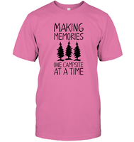 Making Memories One Campsite At A Time Unisex Short Sleeve Classic Tee