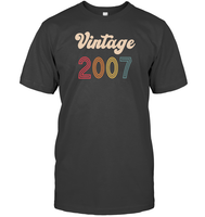 2007 Retro Vintage Birth Year Blast Unisex Shirt, Long Sleeve, Hoodie, Sweatshirt