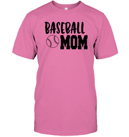 Baseball Mom Shirt Unisex Short Sleeve Classic Tee With Baseball