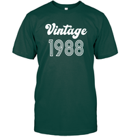 1988 Retro Vintage Birth Year Blast Unisex Short Sleeve Classic Tee