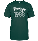 1988 Retro Vintage Birth Year Blast Unisex Short Sleeve Classic Tee