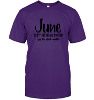 June Birthday Month Unisex Short Sleeve Classic Tee