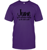 June Birthday Month Unisex Short Sleeve Classic Tee
