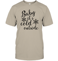 Baby It's Cold Outside Christmas Shirt Unisex Short Sleeve Classic Tee