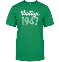 1947 Retro Vintage Birth Year Blast Unisex Short Sleeve Classic Tee