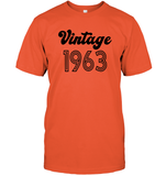 1963 Retro Vintage Birth Year Blast Unisex Short Sleeve Classic Tee