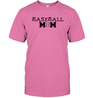Baseball Mom Shirt Unisex Short Sleeve Classic Tee