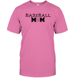 Baseball Mom Shirt Unisex Short Sleeve Classic Tee