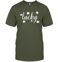 Lucky St Patrick's Day Shirt Unisex Short Sleeve Classic Tee