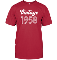 1958 Retro Vintage Birth Year Blast Unisex Short Sleeve Classic Tee