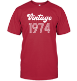 1974 Retro Vintage Birth Year Blast Unisex Short Sleeve Classic Tee