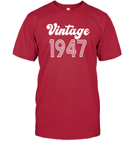 1947 Retro Vintage Birth Year Blast Unisex Short Sleeve Classic Tee