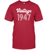 1947 Retro Vintage Birth Year Blast Unisex Short Sleeve Classic Tee