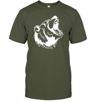 Angry Bear Shirt Unisex Short Sleeve Classic Tee