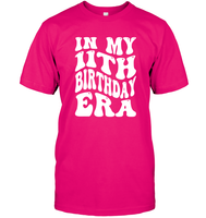 In My 11th Birthday Era Birthday Shirt Unisex Short Sleeve Classic Tee