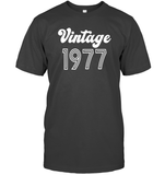 1977 Retro Vintage Birth Year Blast Unisex Short Sleeve Classic Tee