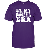 In My Baseball Era Sports Shirt Unisex Short Sleeve Classic Tee