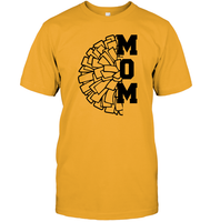 Cheer Mom With Pom Pom Unisex Short Sleeve Classic Tee