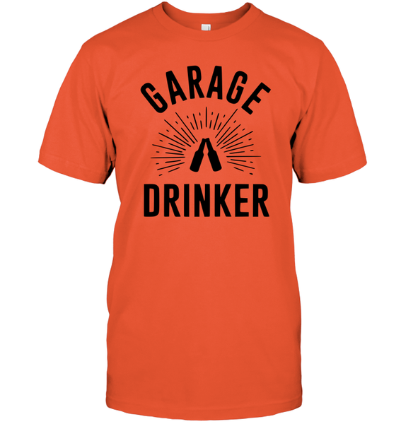 Garage Drinker Shirt Unisex Short Sleeve Classic Tee