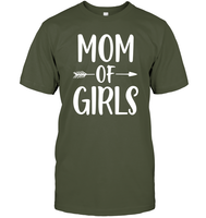 Mom Of Girls Family Shirt Unisex Short Sleeve Classic Tee