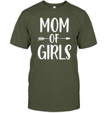 Mom Of Girls Family Shirt Unisex Short Sleeve Classic Tee