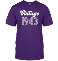 1943 Retro Vintage Birth Year Blast Unisex Short Sleeve Classic Tee