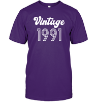 1991 Retro Vintage Birth Year Blast Unisex Short Sleeve Classic Tee
