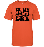 In My Baseball Era Sports Shirt Unisex Short Sleeve Classic Tee