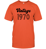 1970 Retro Vintage Birth Year Blast Unisex Short Sleeve Classic Tee