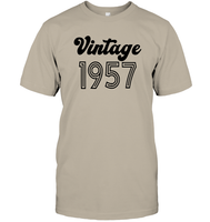 1957 Retro Vintage Birth Year Blast Unisex Short Sleeve Classic Tee