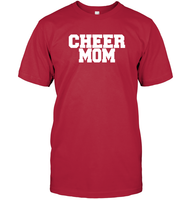 Cheer Mom T Shirt Unisex Short Sleeve Classic Tee