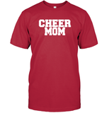 Cheer Mom T Shirt Unisex Short Sleeve Classic Tee