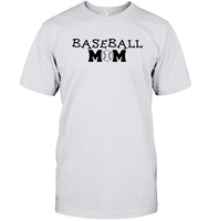 Baseball Mom Shirt Unisex Short Sleeve Classic Tee