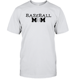 Baseball Mom Shirt Unisex Short Sleeve Classic Tee