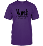 March Birthday Month Unisex Short Sleeve Classic Tee