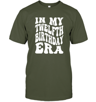 In My Twelfth Birthday Era Birthday Shirt Unisex Short Sleeve Classic Tee
