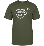 Nurse Life Nurse Shirt Unisex Short Sleeve Classic Tee