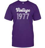1977 Retro Vintage Birth Year Blast Unisex Short Sleeve Classic Tee