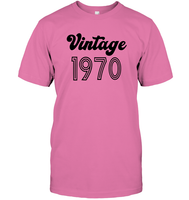 1970 Retro Vintage Birth Year Blast Unisex Short Sleeve Classic Tee