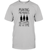 Making Memories One Campsite At A Time Unisex Short Sleeve Classic Tee