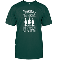 Making Memories One Campsite At A Time Unisex Short Sleeve Classic Tee