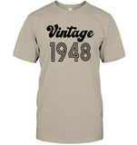1948 Retro Vintage Birth Year Blast Unisex Short Sleeve Classic Tee