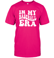 In My Baseball Era Sports Shirt Unisex Short Sleeve Classic Tee