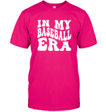 In My Baseball Era Sports Shirt Unisex Short Sleeve Classic Tee