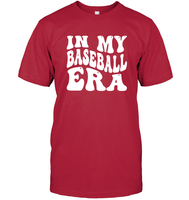 In My Baseball Era Sports Shirt Unisex Short Sleeve Classic Tee