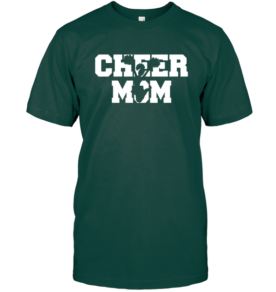 Cheer Mom With Cheerleader Unisex Short Sleeve Classic Tee