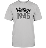 1945 Retro Vintage Birth Year Blast Unisex Short Sleeve Classic Tee