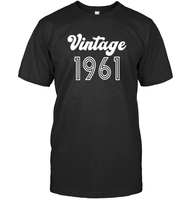 1961 Retro Vintage Birth Year Blast Unisex Short Sleeve Classic Tee